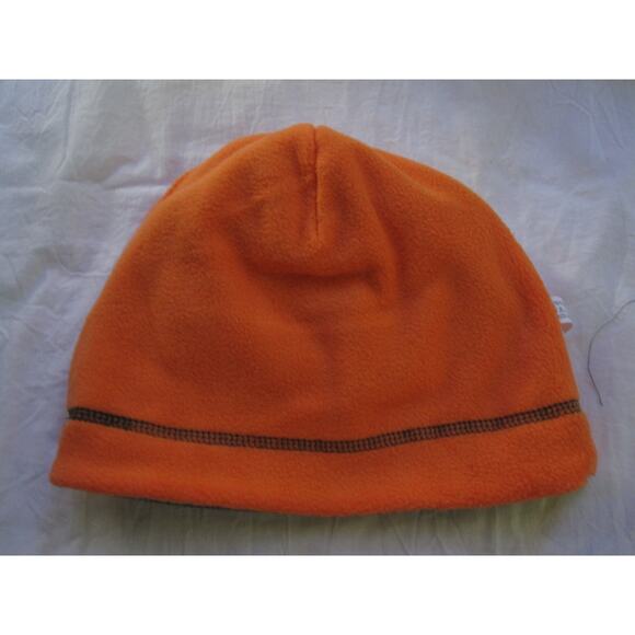 NEW Reversible Hunter Orange Camo Camouflage Thermal Beanie Hat Cap Unisex Adult - Picture 3 of 4